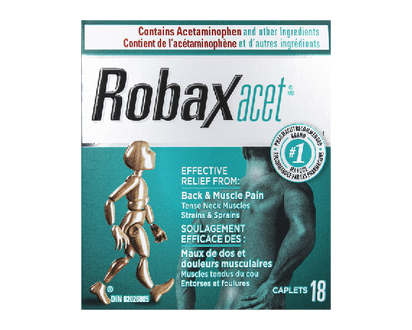 Robaxacet Caplets 18 Pk - 39130
