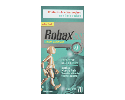 Robaxacet Extra Strength Caplets 70 Pk - 39150
