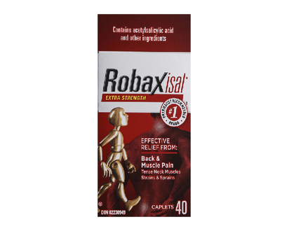 Robaxisal Extra Strength Caplets 40 Pk - 39230