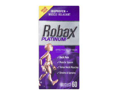 Robax Platinum Tablets 60 Pk - 41725