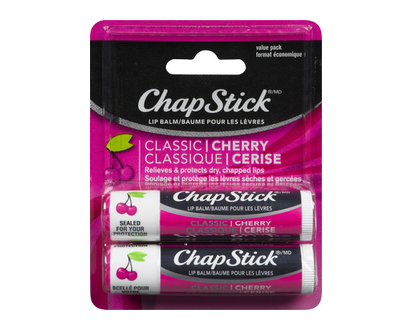 Chapstick Lip Balm Cherry 2 Pk - 81810