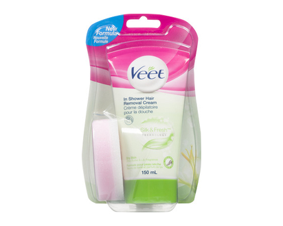 Veet Hair Removal In Shower Cream Shea Btr 150 Ml - 79843