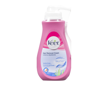 Veet Cream Pump Sensitive Skin 400 Ml - 80995