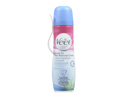 Veet Hair Removal Cream Spray On Sensitive 150 Ml - 81641