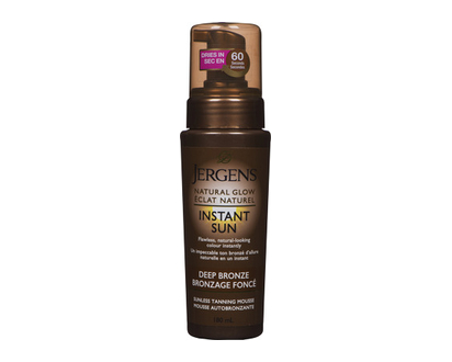 Jerg Nat Glow Mous Instant Sun Deep Bronze 180 Ml - 24645