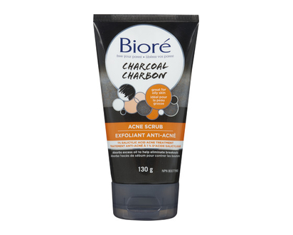 Biore Charcoal Acne Scrub 130 Gr - 24650