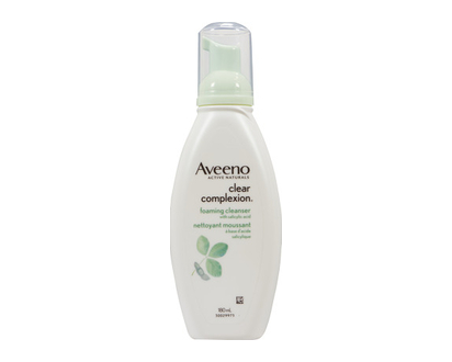 Aveeno Clear Complexion Foaming Cleanser 180 Ml - 07926