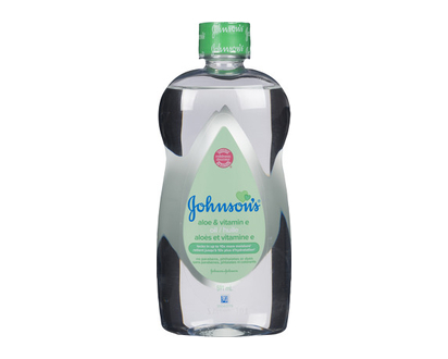 J&J Baby Oil Aloe Vera 592 Ml - 12593
