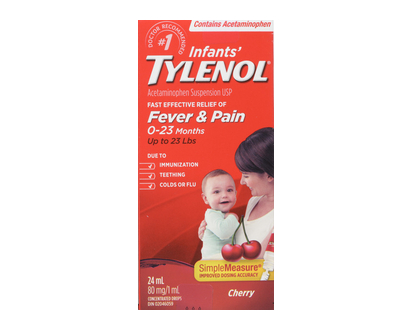 Tylenol Infants Drops Cherry 24 Ml - 14206