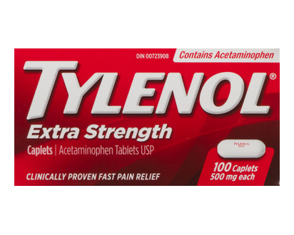 Tylenol Extra Strength 500Mg Caplets 100 Pk - 14252
