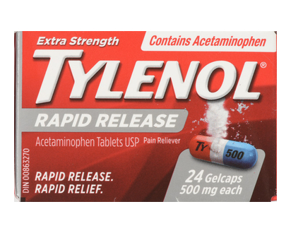 Tylenol Xtr Str Rapid Release Gelcaps 24 Pk - 23187