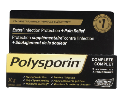 Polysporin Complete Oint 30 Gr - 25220