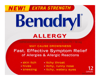 Benadryl Extra Strength 50Mg 12 Pk - 26203
