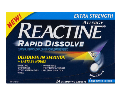 Reactine Es Rapid Dissolve 24 Pk - 26389