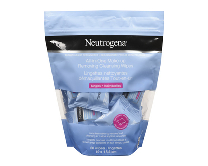 Neutrogena Makeup Removing Cleansing Wipes 20 Pk - 27144