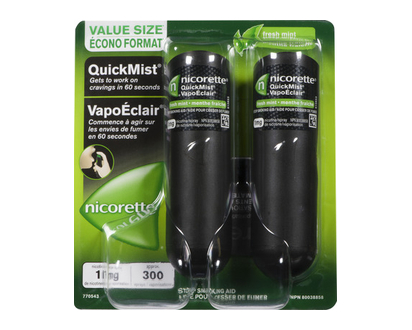 Nicorette Quick Mist Fresh Mint 2X150 Spr 1 Un - 29244