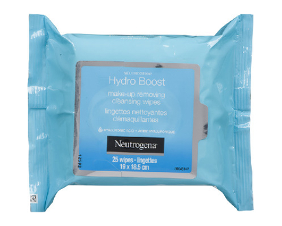 Neutrogena Hydroboost Cleansing Wipes 25 Pk - 33885