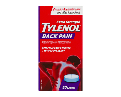 Tylenol Back Pain Caplet 60 Pk - 34707