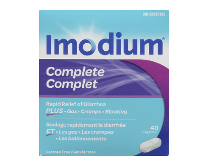 Imodium Complete Anti Diarrhea Caplets 40 Pk - 35499