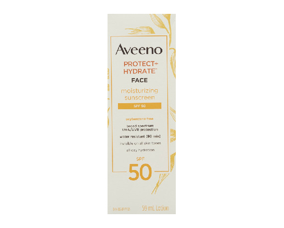 Aveeno Prt+Hydr Face Moist Sunscreen Spf50 59 Ml - 38035