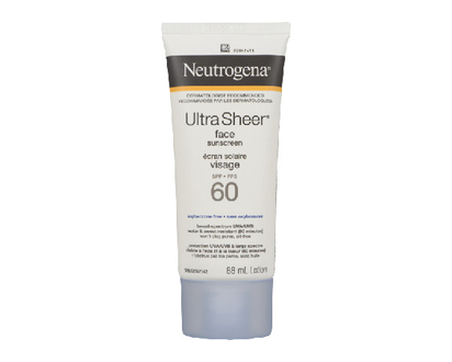 Neutrogena Ultra Sheer Face Spf60 88 Ml - 38055