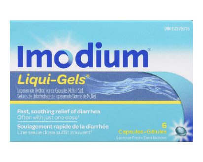Imodium Liquid Gels Caps 2Mg 6 Pk - 39279