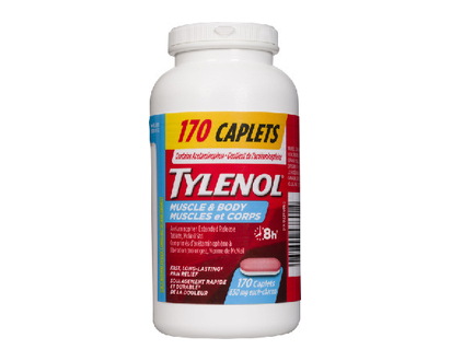 Tylenol Muscle Aches & Body Pain Caplets 170 Pk - 47601