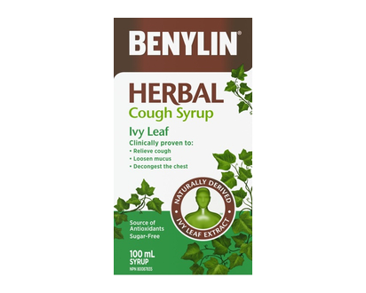 Benylin Herbal Cough Syrup Ivy Leaf 100 Ml - 62979