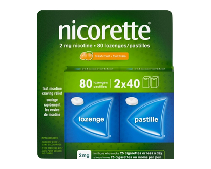 Nicorette Loz Fruit 2Mg 80 Pk - 63608