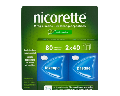 Nicorette Loz Mint 2Mg 80 Pk - 63610