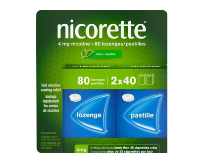 Nicorette Loz Mint 4Mg 80 Pk - 63611