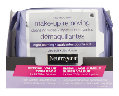 Neutrogena Night Calming Wipes 2 Pk - 92133