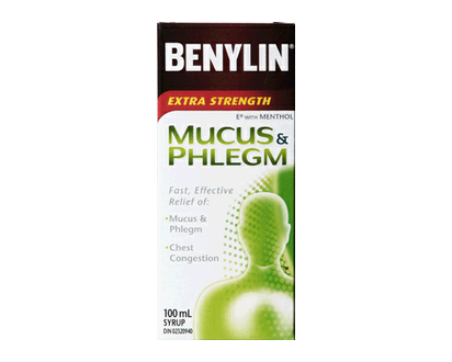 Benylin Extra Strength Mucus & Phlegm 100 Ml - 95997