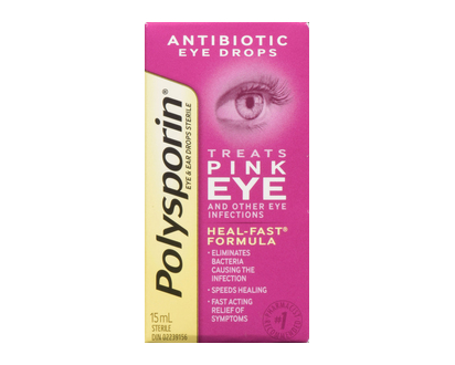 Polysporin Pink Eye Drops 15 Ml - 96190