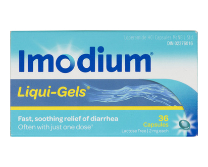 Imodium Liquid Gels Caps 2Mg 36 Pk - 96202