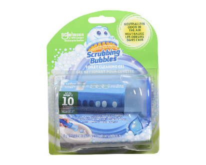 Scrubbing Bubbles Toilet Gel W Rainshower 1 Un - 73349