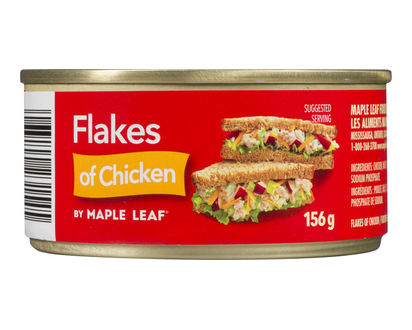 Maple Leaf Flakes Of Chicken 156 Gr - 23154