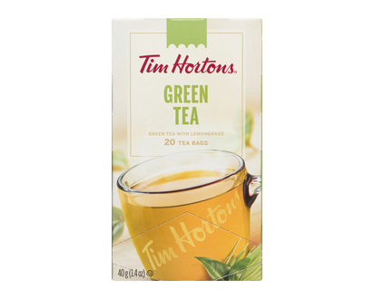 Tim Hortons Green Tea 20 Pk - 10751
