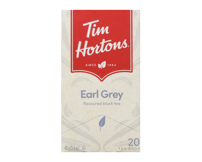 Tim Hortons Earl Grey Tea 20 Pk - 10752
