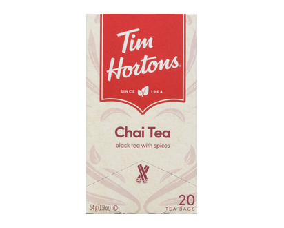 Tim Hortons Chai Tea 20 Pk - 10754