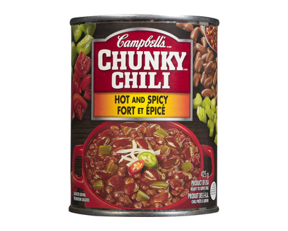 Campbells Chunky Chili Hot & Spicy 425 Ml - 14488