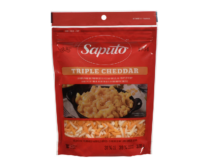 Saputo Triple Ched Shred 320 Gr - 10110