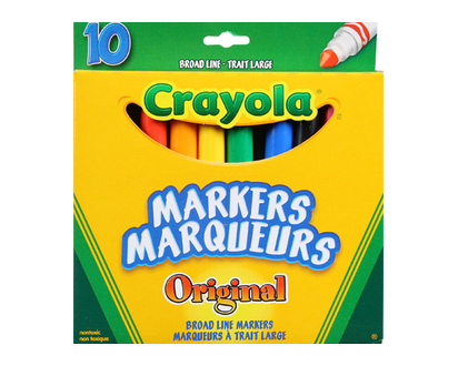 Crayola Original Markers 10 Pk - 77080