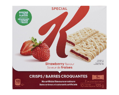 Kelloggs Special K Fruit Crisps Strawberry 125 Gr - 49812