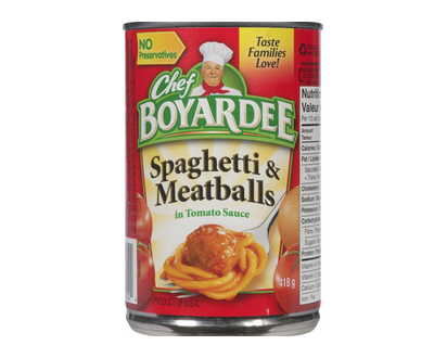 Chef Boyardee Pasta Spaghetti & Meatball 418 Gr - 04322