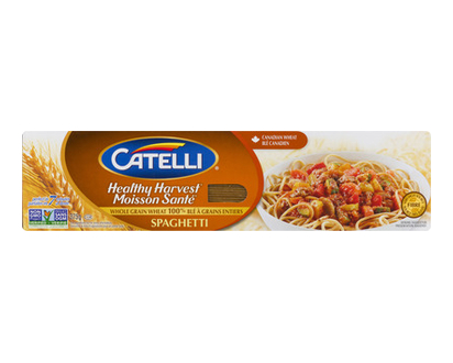 Catelli Healthy Harvest Whole Wheat Spag 375 Gr - 11592