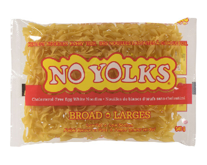 Noyolks Egg Noodles Broad 340 Gr - 13044