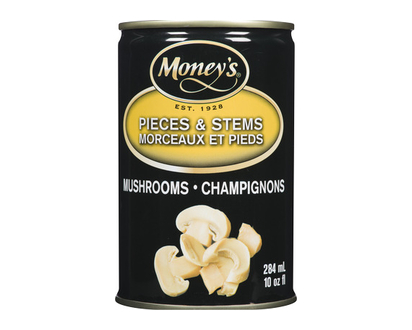 Moneys Mushroom Pieces & Stems 284 Ml - 10380