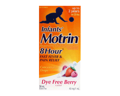 Motrin Infant Dye Free Drops 24+6 Ml 30 Ml - 30898