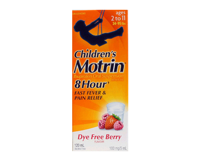 Motrin Child Dye Free Berry 120 Ml - 30899